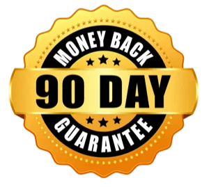 90-day guarantee badge